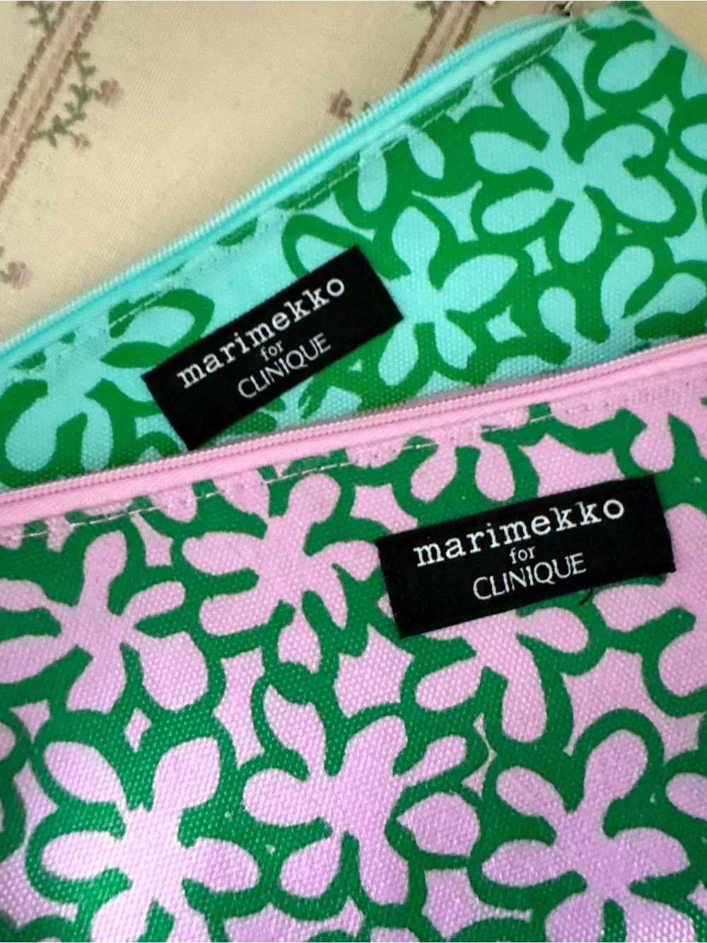 Marimekko for Clinique Makeup Bags - Set of 2